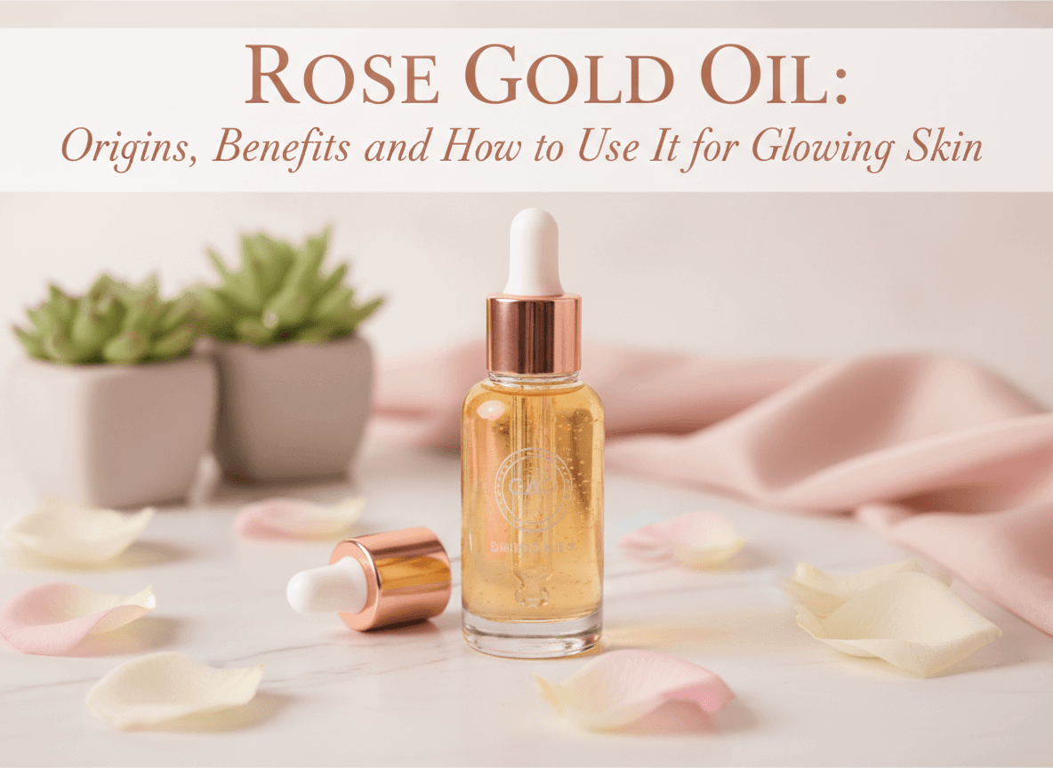 Rose Gold Oil: Origins, Benefits, and How to Use It for Glowing Skin