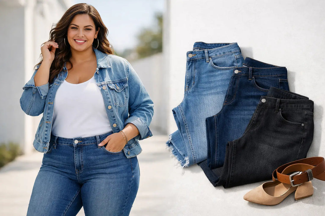 Plus Size Denim Fit Guide for Confident Outfits