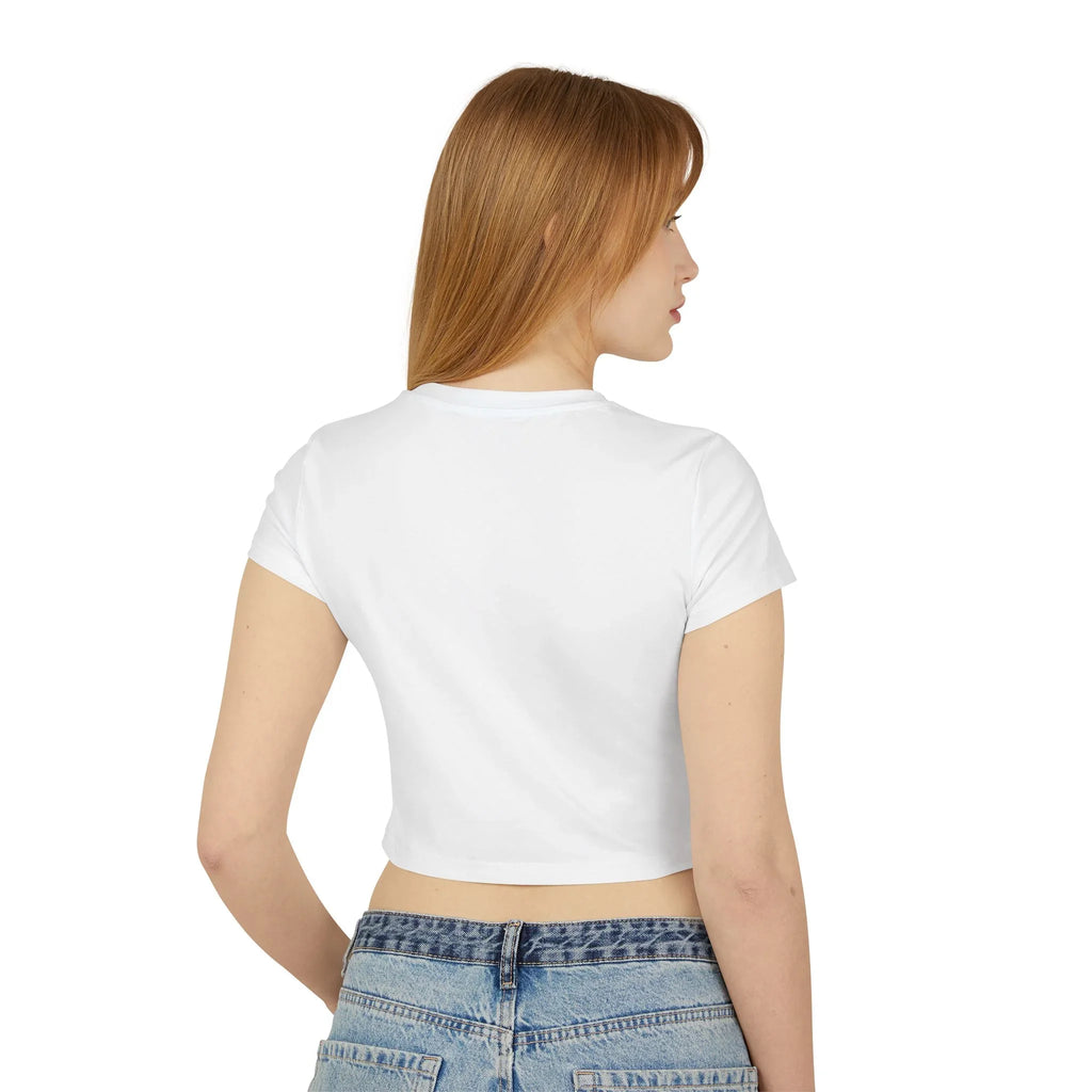 Swageye Baby Tee - Trendy Cropped T-Shirt for Casual Outings & Parties