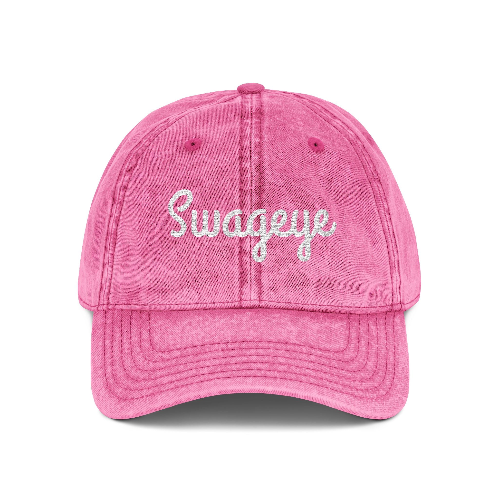 Swageye Vintage Embroidered Cap - Swag Hat for Casual Style
