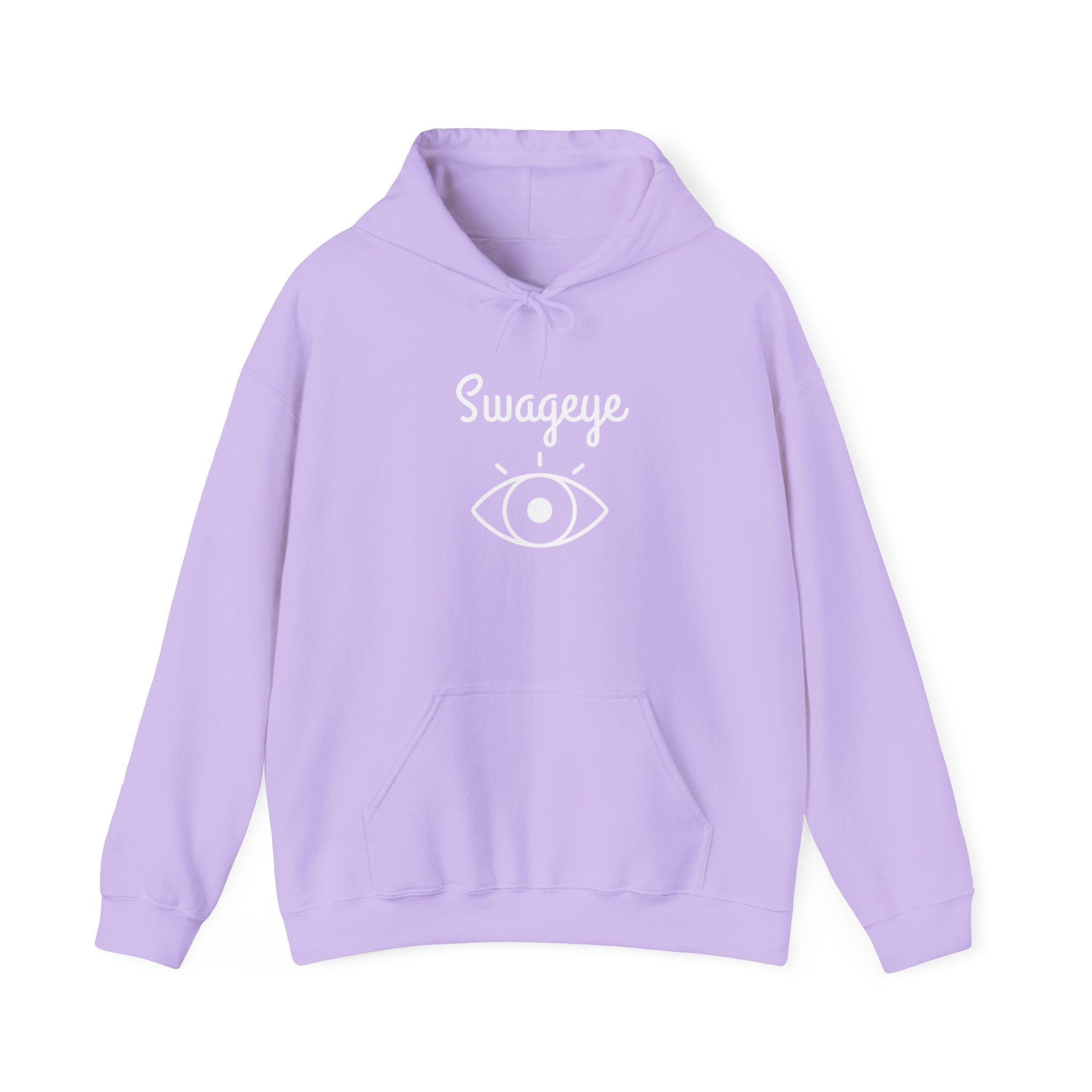 White Logo Hoodie - Swageye