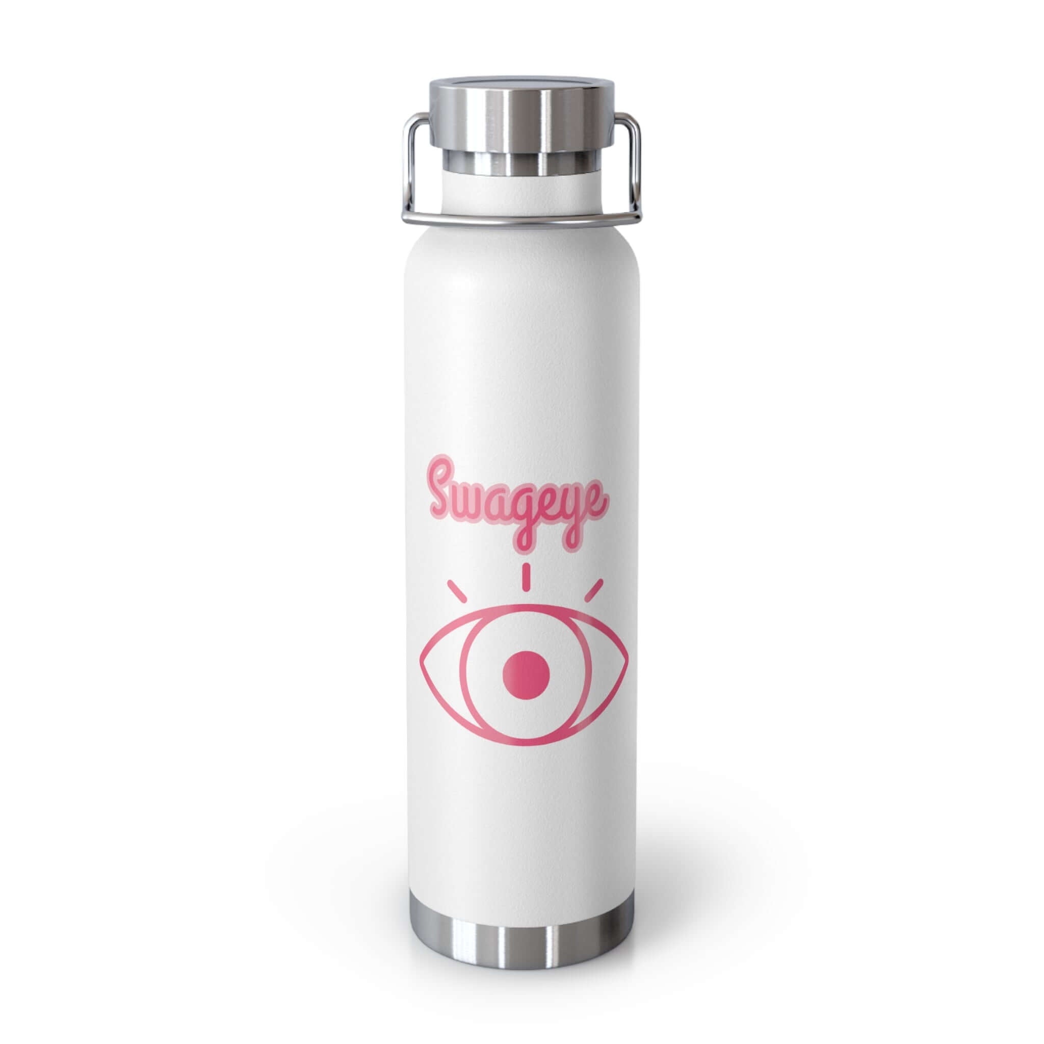 Stainless Steel Insulated Water Bottle 22 oz Swageye - White