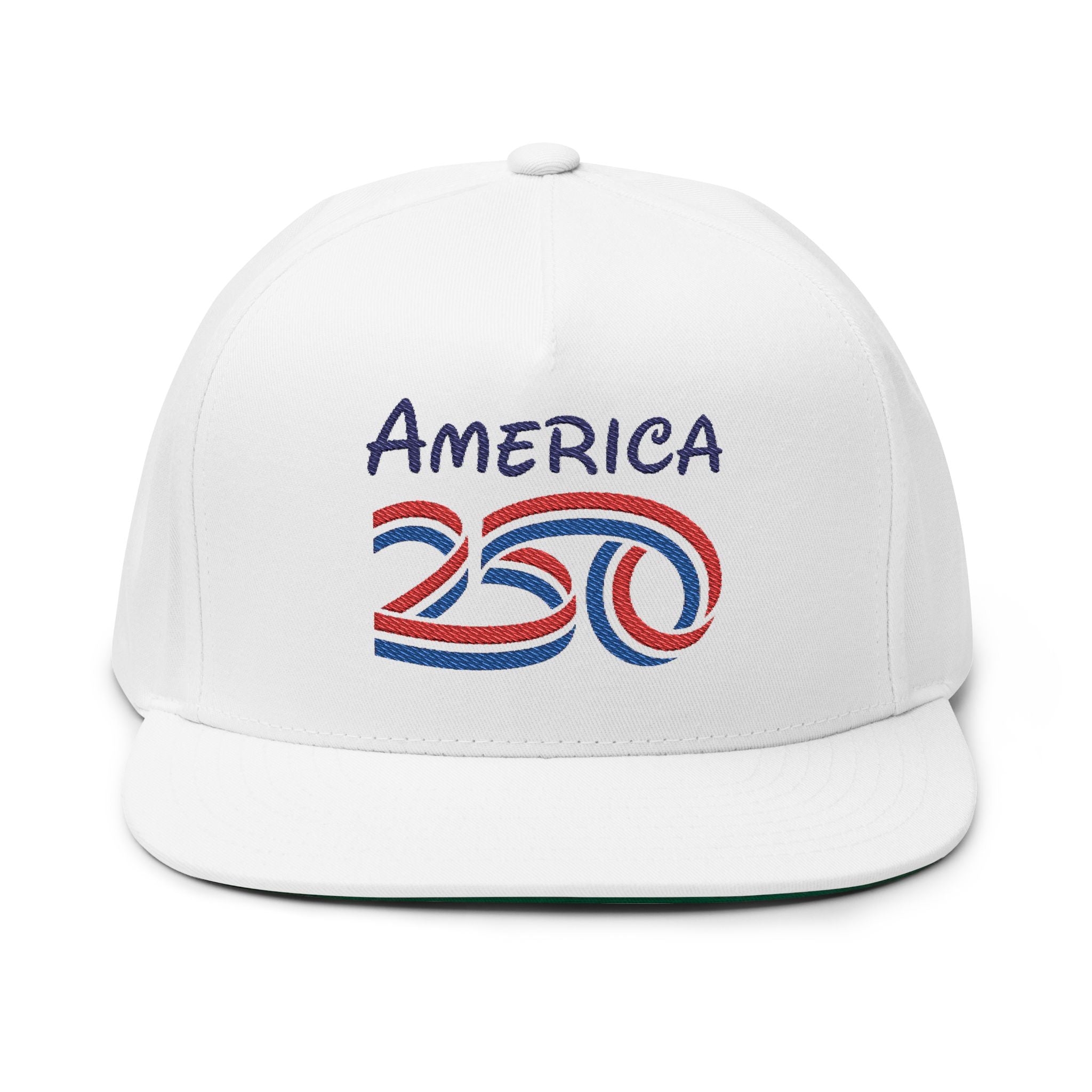  America 250 Flat Bill Hat Front View