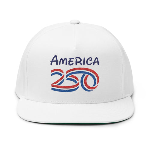  America 250 Flat Bill Hat Front View