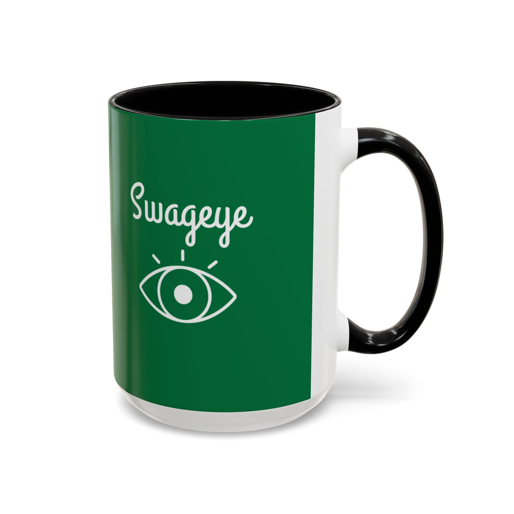 Swageye "Keep Smiling: Quote Accent Coffee Mug (11, 15oz)