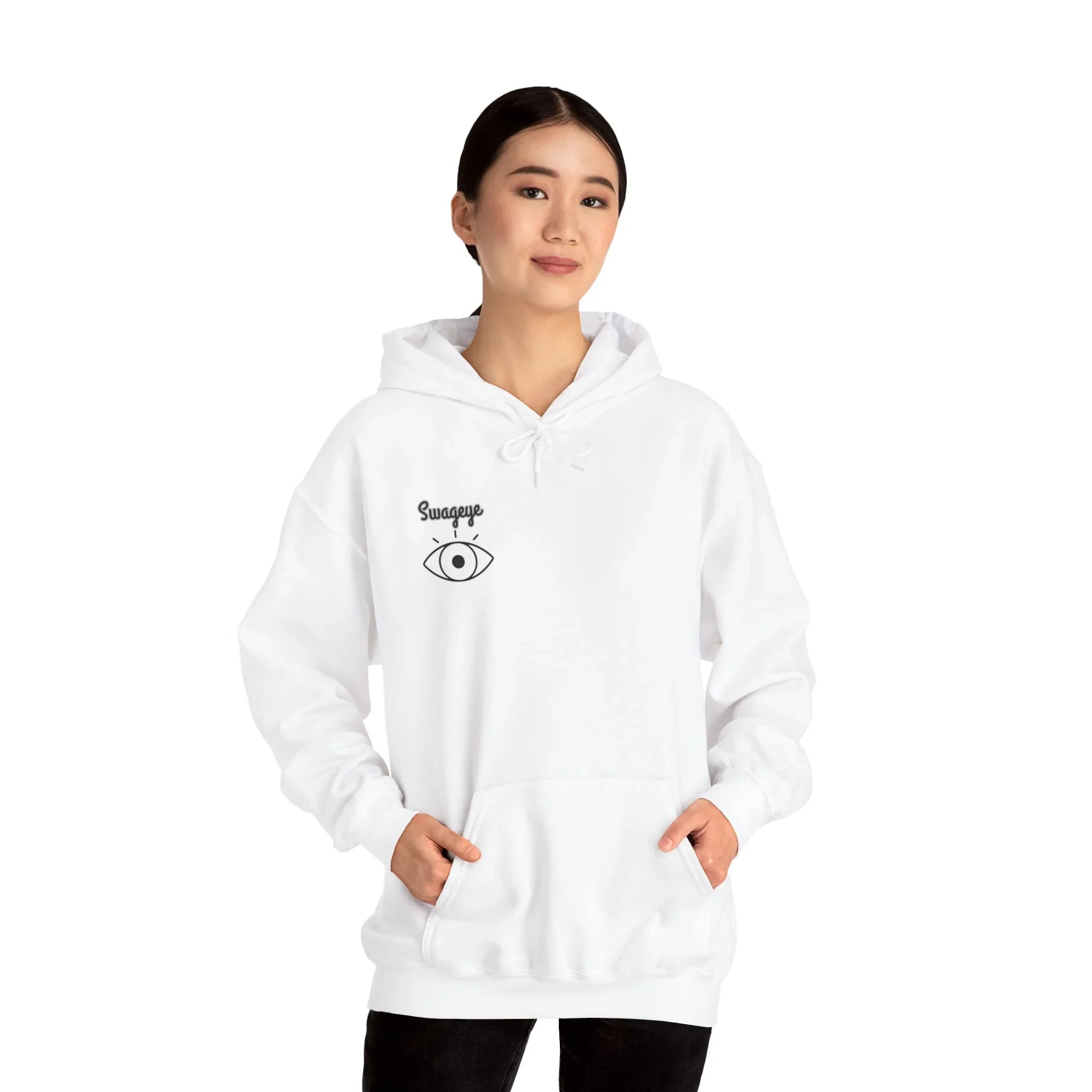 Swageye Hoodie - Nice Logo Heavy Blend Sweatshirt