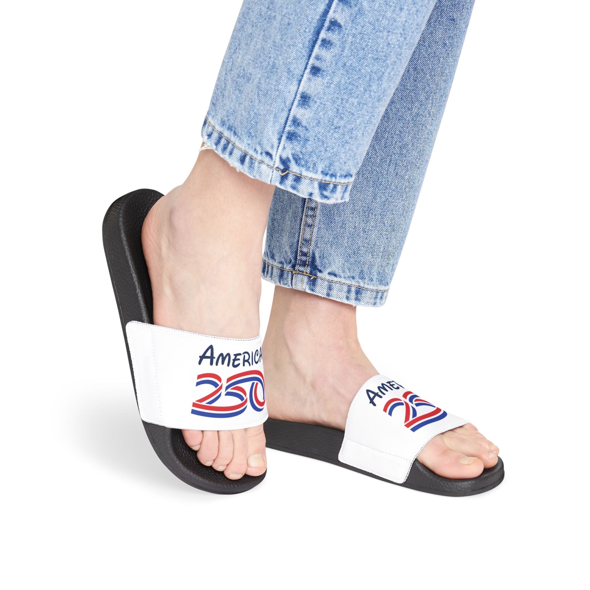 America 250 Anniversary Women's Summer Slides