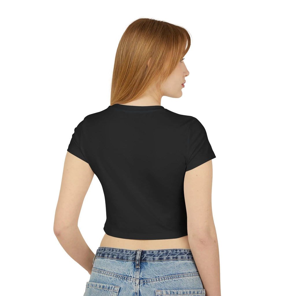 Swageye Baby Tee - Trendy Cropped T-Shirt for Casual Outings & Parties