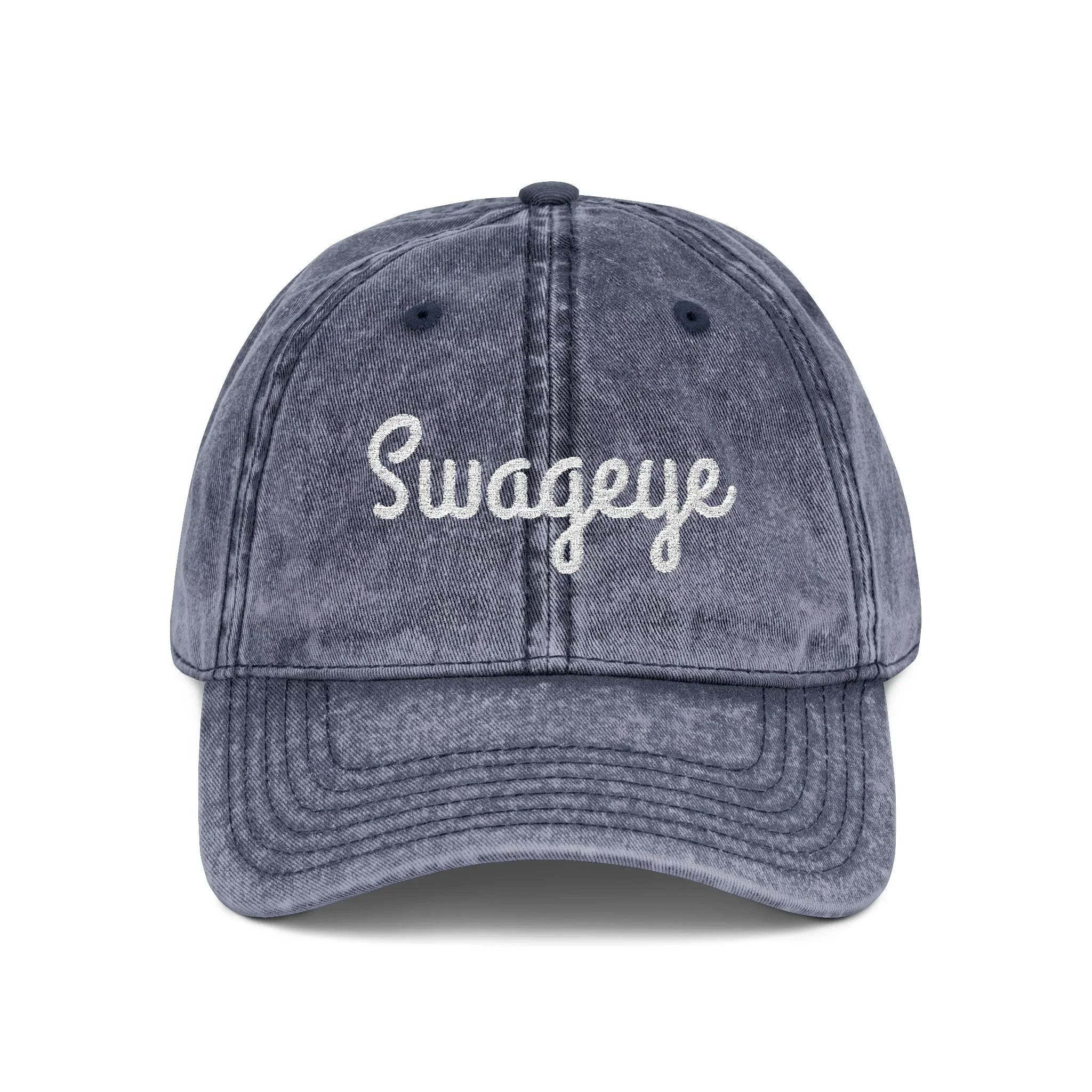 Swageye Vintage Embroidered Cap - Swag Hat for Casual Style