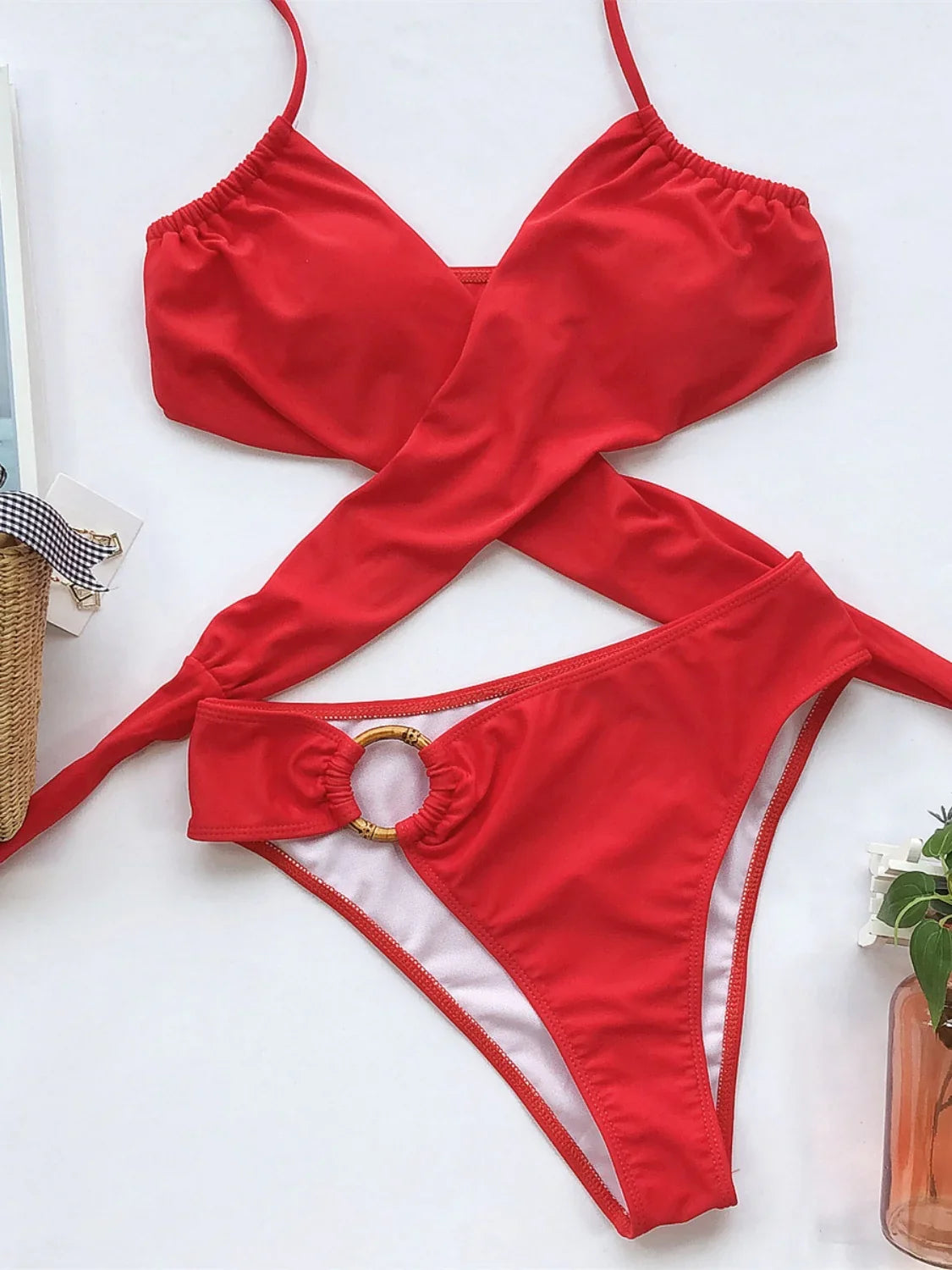 Halter Bikini Set