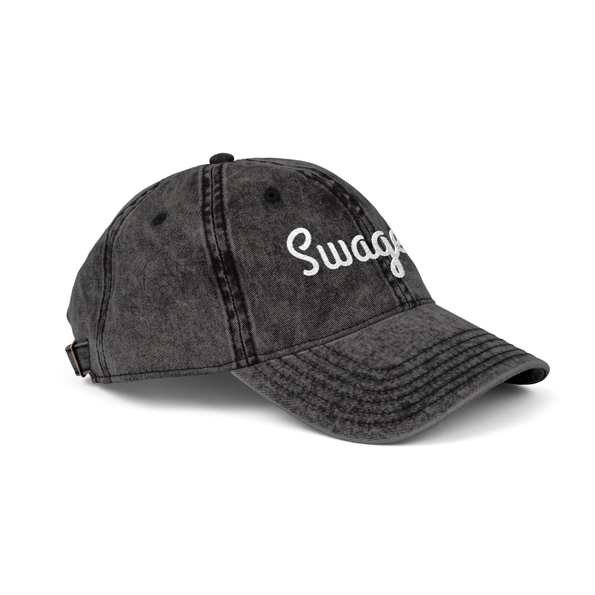 Swageye Vintage Embroidered Cap - Swag Hat for Casual Style