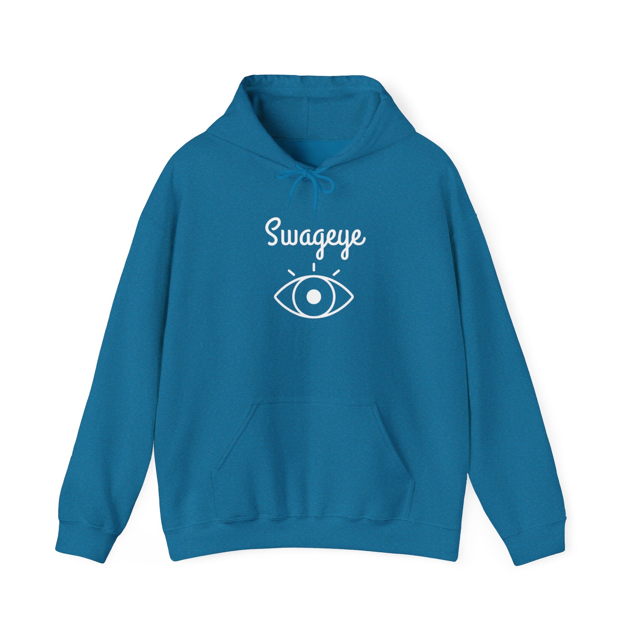 White Logo Hoodie - Swageye