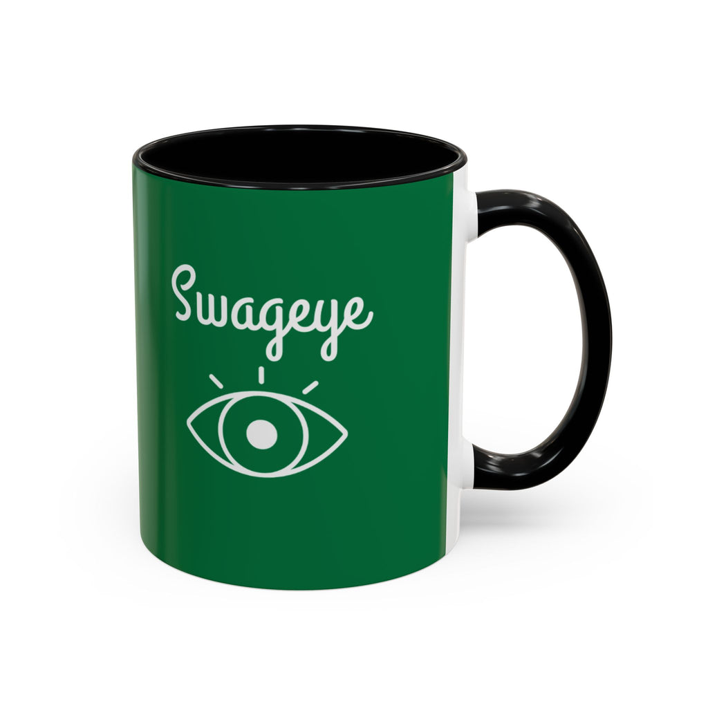 Swageye "Keep Smiling: Quote Accent Coffee Mug (11, 15oz)