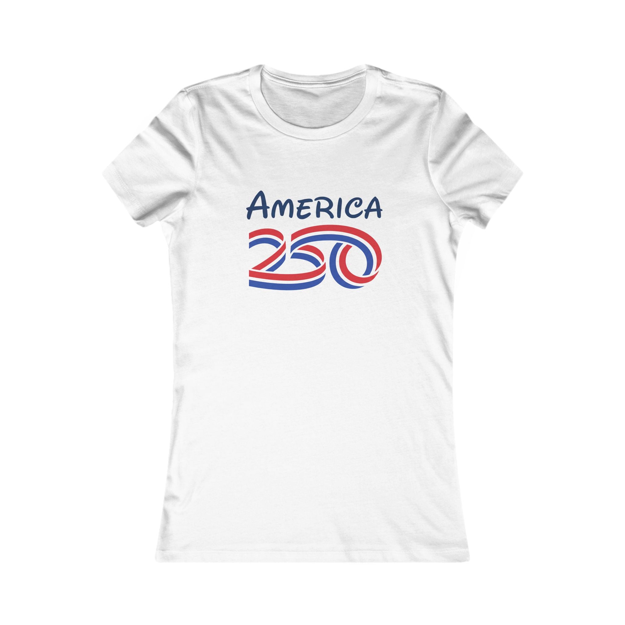 America 250 Womens Tee White