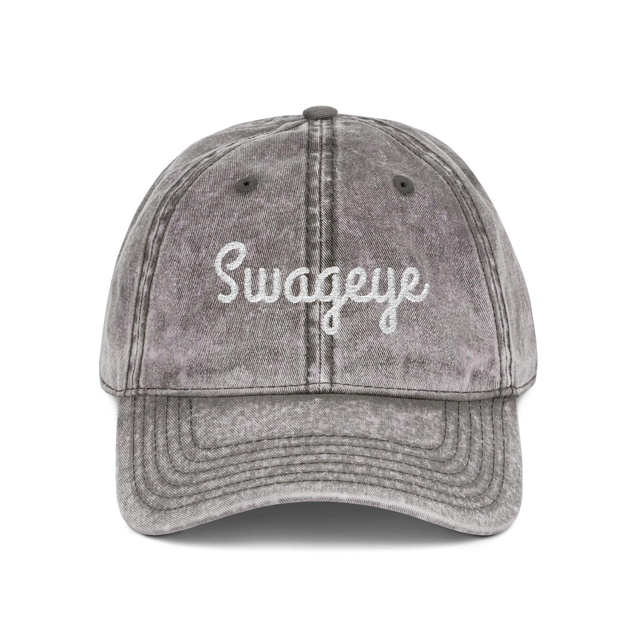 Swageye Vintage Embroidered Cap - Swag Hat for Casual Style