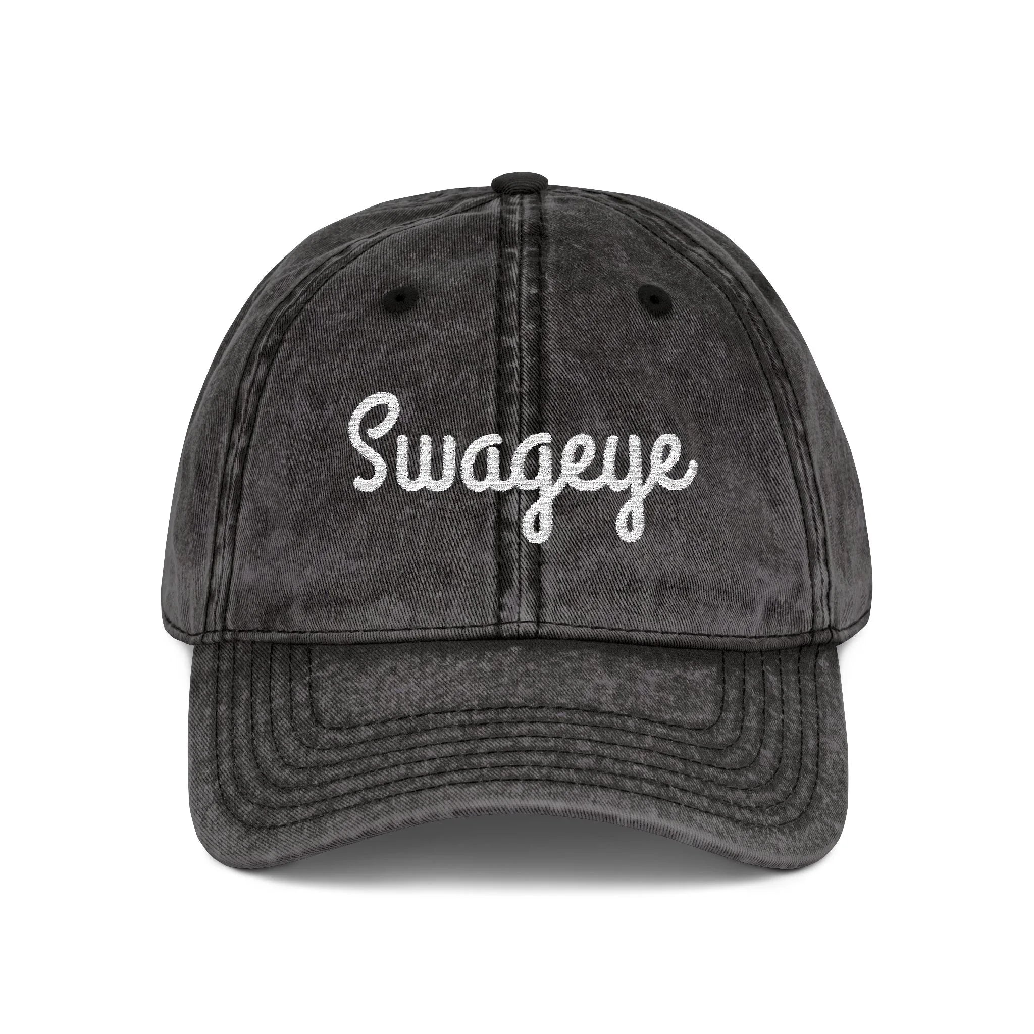 Swageye Vintage Embroidered Cap - Swag Hat for Casual Style