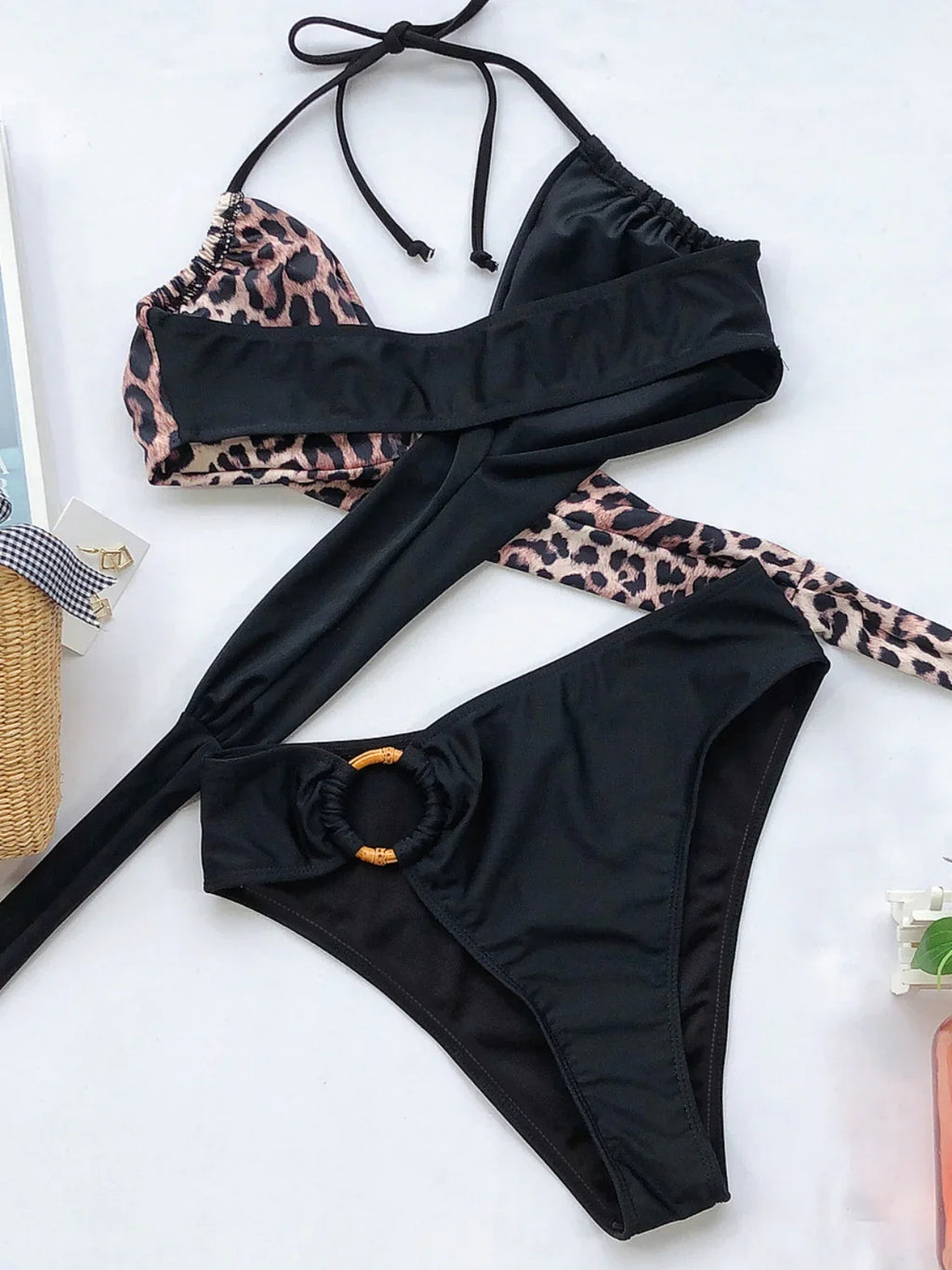 Halter Bikini Set